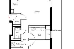 Attraktive 3-Zimmer-Wohnung in Bestlage – Die vollständige Adresse der Immobilie erhältst du vom Anbieter., 40549 Oberkassel, Düsseldorf – Vorschaubild 11