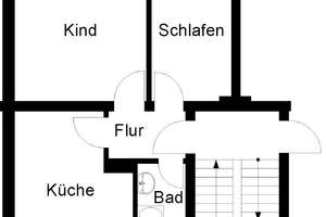 schöne 2-Zimmer-Wohnung Im "Zooviertel" – Siegfriedstr. 85, 42117 Elberfeld West, Wuppertal – Vorschaubild 2