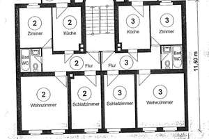 vermietete 3- Zimmerwohnung mit Balkon in der Pfännerhöhe – 6110 Südliche Innenstadt, Halle (Saale) – Vorschaubild 6