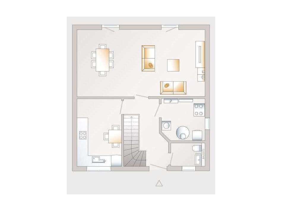 Grundriss EG / 68 m²