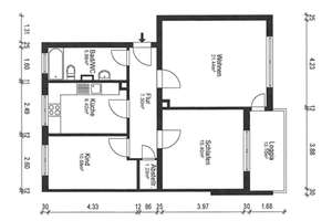 Demnächst mit Provision! kernsanierte 3-Zimmer-Wohnung. mit Stellplatz/  und Süd-West-Balkon – Die vollständige Adresse der Immobilie erhältst du vom Anbieter., 65819 Südost, Wiesbaden – Vorschaubild 5