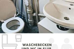 Geschmackvolle 1 Zimmer Wohnung möbliert - OHNE DUSCHE – Adlerstraße 60, 76137 Südstadt, Karlsruhe – Vorschaubild 2