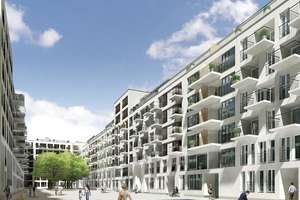Maxvorstadt: Smarte Citywhg. 3.OG, 2 Balkone u. TG-Einzelstellplatz