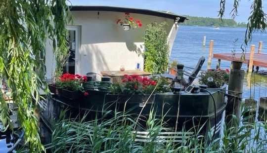 Bild von Außergewöhnlich - Hausboot mit festem Liegeplatz