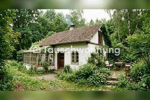 Tauschwohnung: Gartenhaus  Remise m. Gart. u Terr.