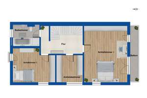 Stilvolle Doppelhaushälfte mit schönem Garten und Außenpool in begehrter Lage von München-Trudering – Die vollständige Adresse der Immobilie erhältst du vom Anbieter., 81825 Gartenstadt Trudering, München – Vorschaubild 23