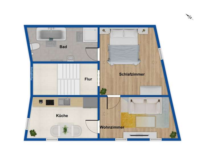 Grundriss 2. Obergeschoss