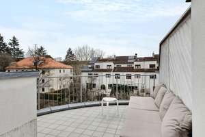 Helle 2,5-Zimmer-Galeriewohnung, möbliert, Südbalkon (Vermietung auf Zeit, all inclusive) – Axel-von-Ambesser-str. 9, 81371 Sendlinger Feld, München – Vorschaubild 5