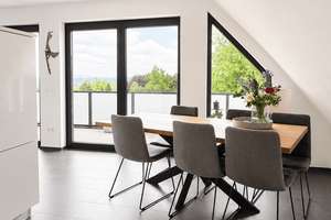 Penthouse-Charakter mit Kamin, traumhafter Dachterrasse und Weitblick in Dortmund-Höchsten – Die vollständige Adresse der Immobilie erhältst du vom Anbieter., 44267 Holzen, Dortmund – Vorschaubild 8