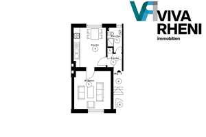 Langfristig vermietet: 1,5-Zimmer-Kapitalanlage mit Garten in Sankt Augustin – Kölnstraße 212, 53757 Sankt Augustin – Vorschaubild 7