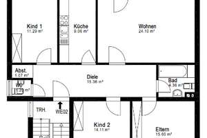 Investieren oder selbst beziehen - Vollvermietetes MFH + zwei Garagen – Die vollständige Adresse der Immobilie erhältst du vom Anbieter., 46147 Holten, Oberhausen – Vorschaubild 7