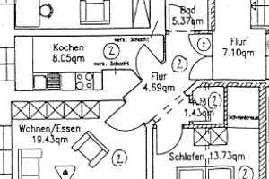 KAPITALANLAGE o. EIGENNUTZ - 2 Zimmer-Whg. mit EBK in Altendorf – Schiersandstraße 18, 9116 Chemnitz – Vorschaubild 7