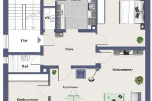 Wunderschöne sanierte 4,5 Zimmer Wohnung in ruhiger Lage von Hagen-Haspe
