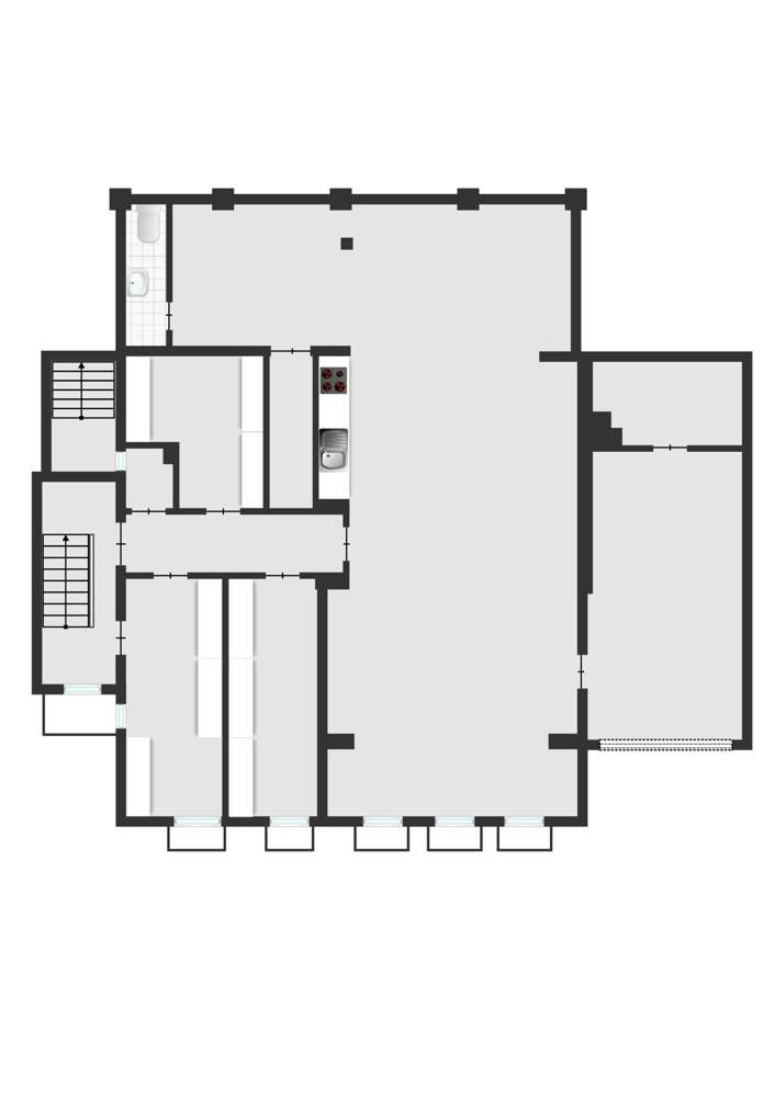 Keller mit Gewerbeeinheit, Abs