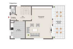 Ihr neues Zuhause: Gemütliches Domizil mit Garten, Terrasse & Balkon – Die vollständige Adresse der Immobilie erhältst du vom Anbieter., 28717 Burgdamm, Bremen – Vorschaubild 19