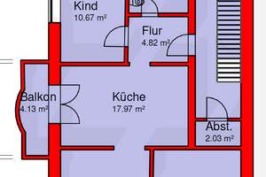Helle, renovierte Altbauwohnung am Corneliusplatz – Südstr.  53, 47798 Stadtmitte, Krefeld – Vorschaubild 10