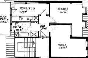 Großzügige und vermietete 2-Zi. mit Laminat, Balkon, EBK und Wanne in zentraler Lage – Die vollständige Adresse der Immobilie erhältst du vom Anbieter., 9130 Sonnenberg, Chemnitz – Vorschaubild 12