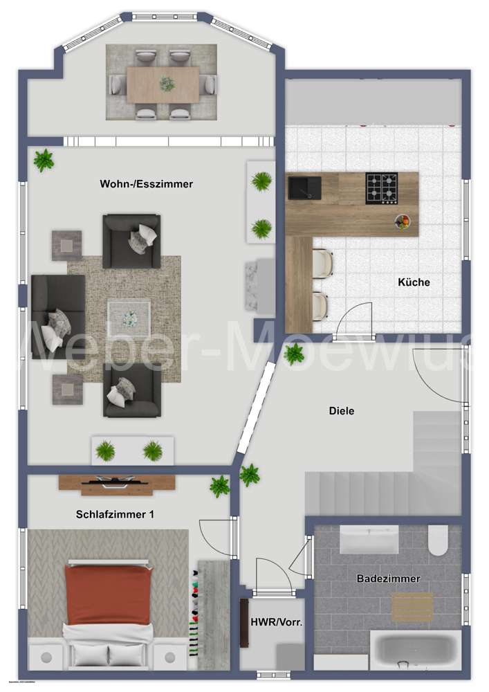 3413 Grundriss Erdgeschoss