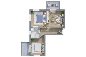 A+ Neubau-Wohnungen in Scharbeutz, 1,5 bis 4 Zimmer, 45 bis 140m2, Terrasse/Balkon – Kammerweg 2a, 23683 Scharbeutz – Vorschaubild 7