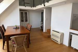 Helle, 3Zimmer Maisonette Wohnung, Süd-Dachterasse mit Blick in die Berge, 2Bäder und Galerie – Edelweißstraße 12, 81541 Obergiesing, München – Vorschaubild 2