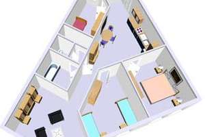 Moderne 3,5-Zimmer-Dachgeschosswohnung ohne Fahrstuhl – Schulstr. 22, 24143 Gaarden-Ost, Kiel – Vorschaubild 2