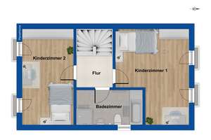 Viel Privatsphäre durch Ecklage: Reihenendhaus mit großem Garten und Dachterrasse in Quickborn – Die vollständige Adresse der Immobilie erhältst du vom Anbieter., 25451 Quickborn – Vorschaubild 16