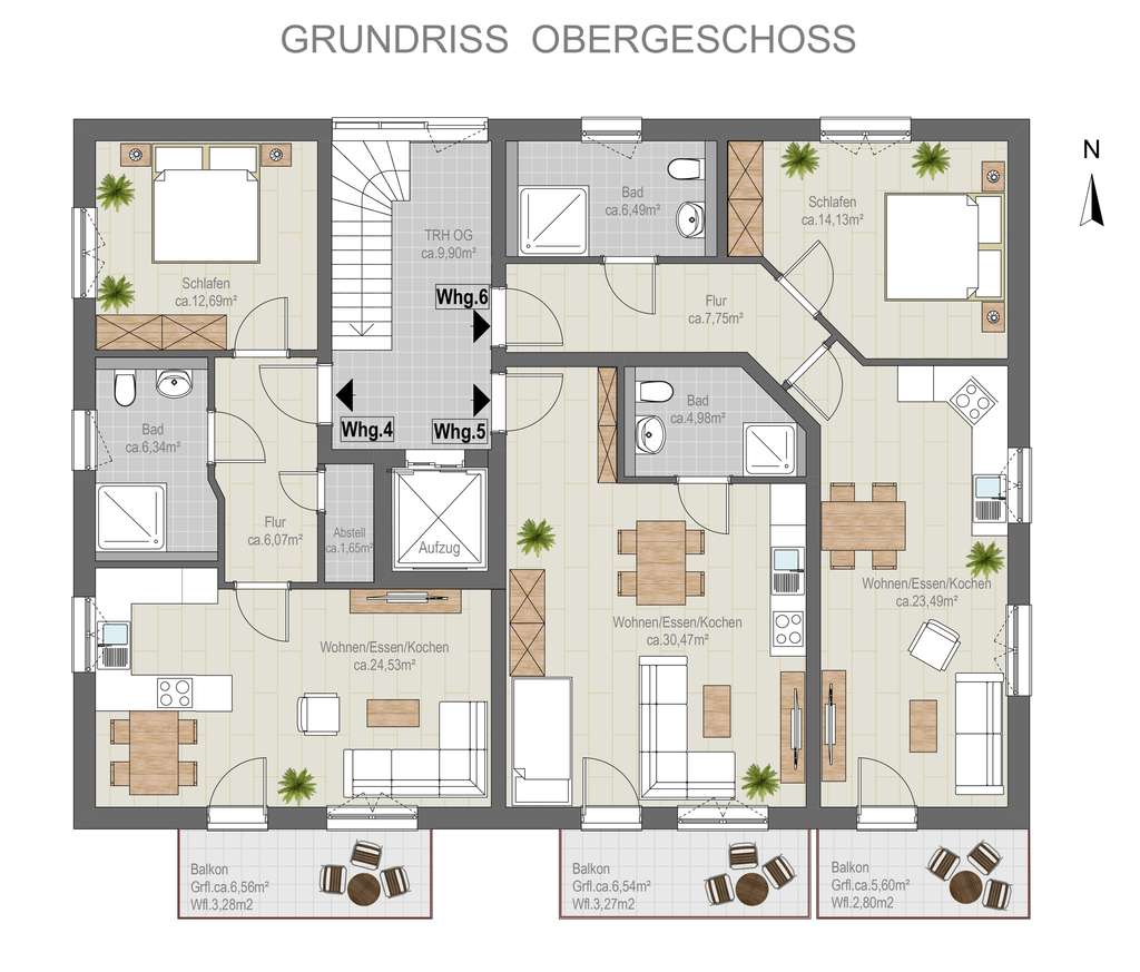 Immobilie in Türkenfeld - Zukunftssichere Kapitalanlage – KfW-40 QNG -Wohnung in wachstumsstarker Lage Türkenfeld - Bild 2