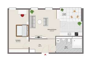 Care Living Gehrden, 3.Stock, rollstuhlgerecht – Steinweg 1-3, 30989 Gehrden – Vorschaubild 4