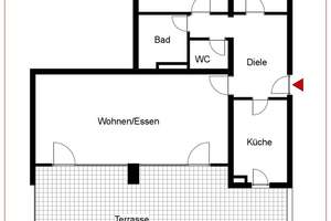 Helle 3 1/2 Zimmer-Wohnung mit Dachterrasse nahe beim Stadtpark – Die vollständige Adresse der Immobilie erhältst du vom Anbieter., 72764 Reutlingen-Mitte, Reutlingen – Vorschaubild 12