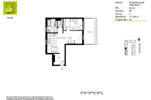 2-Zimmer-Wohnung mit Dachterrasse – Komfortabel wohnen – Grünhofer Weg 36, 13581 Spandau (Ortsteil), Berlin – Vorschaubild 10