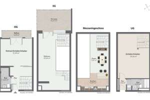 Exklusiv und elegant: stilvolles, neuwertiges Designer-Townhouse – Infanteriestraße  14, 80797 Schwere-Reiter-Straße, München – Vorschaubild 14