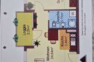 Praktische 2-Zimmer-Wohnung in Karlsruhe-Oberreut – Woerishofferstraße 12, 76189 Oberreut, Karlsruhe – Vorschaubild 2