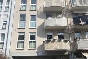 Vermietete 5-Zi.-Whg. im 4.+5.OG mit Balkon am Pastor-Niemöller-Platz