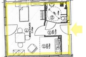 Wohnen im Alter im Spreewald – Komfortable 1-Raum-Wohnung im Service-Wohnen in Lübben – Judengasse 18, 15907 Lübben (Spreewald) – Vorschaubild 4