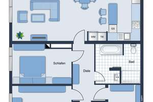 Hochwertig sanierte DG-Wohnung in Laim – Die vollständige Adresse der Immobilie erhältst du vom Anbieter., 80689 Sankt Ulrich, München – Vorschaubild 24
