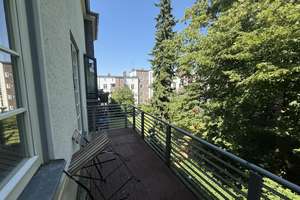 Stilvoll möblierte 2-Zimmer-Altbauwohnung mit großem Balkon – Anzengruberstraße 6, 30655 List, Hannover – Vorschaubild 15