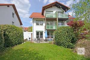 Vermietete Doppelhaushälfte mit großem Garten in Riem