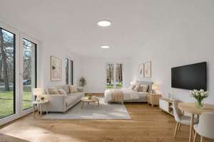 Helle 1-Zi.-Wohnung im Villenpark Groß Glienicke – ideal für Singles, Pendler oder Kapitalanleger – Die vollständige Adresse der Immobilie erhältst du vom Anbieter., 14476 Groß Glienicke, Potsdam – Vorschaubild 1