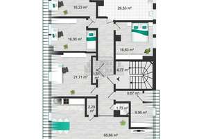 Exklusives Penthouse mit viel Platz für die ganze Familie in Markkleeberg – Die vollständige Adresse der Immobilie erhältst du vom Anbieter., 4416 Markkleeberg – Vorschaubild 16