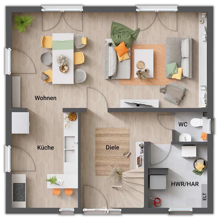 9_Stadthaus Flair 124 - Grundr