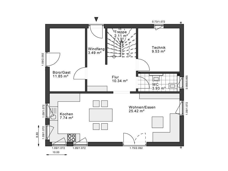 Grundriss EG