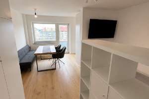 Renovierte & möblierte 1-Zi.-Whg. – Balkon, Lift, TG, Keller – 7 Min. fußl. Harras (U/S)