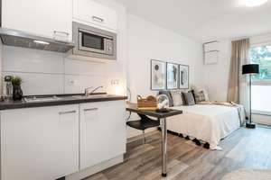 Ankommen, Wohlfühlen, Zuhause sein. Möbliertes Einzelapartment zum Verlieben – Quantiusstraße 30-34, 53115 Bonn-Zentrum, Bonn – Vorschaubild 8