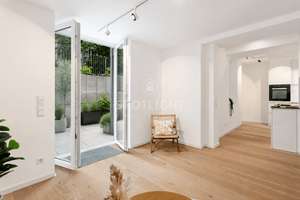 Souterrain neu gedacht: Helle 3-Zimmer-Wohnung mit großer Ostterrasse -