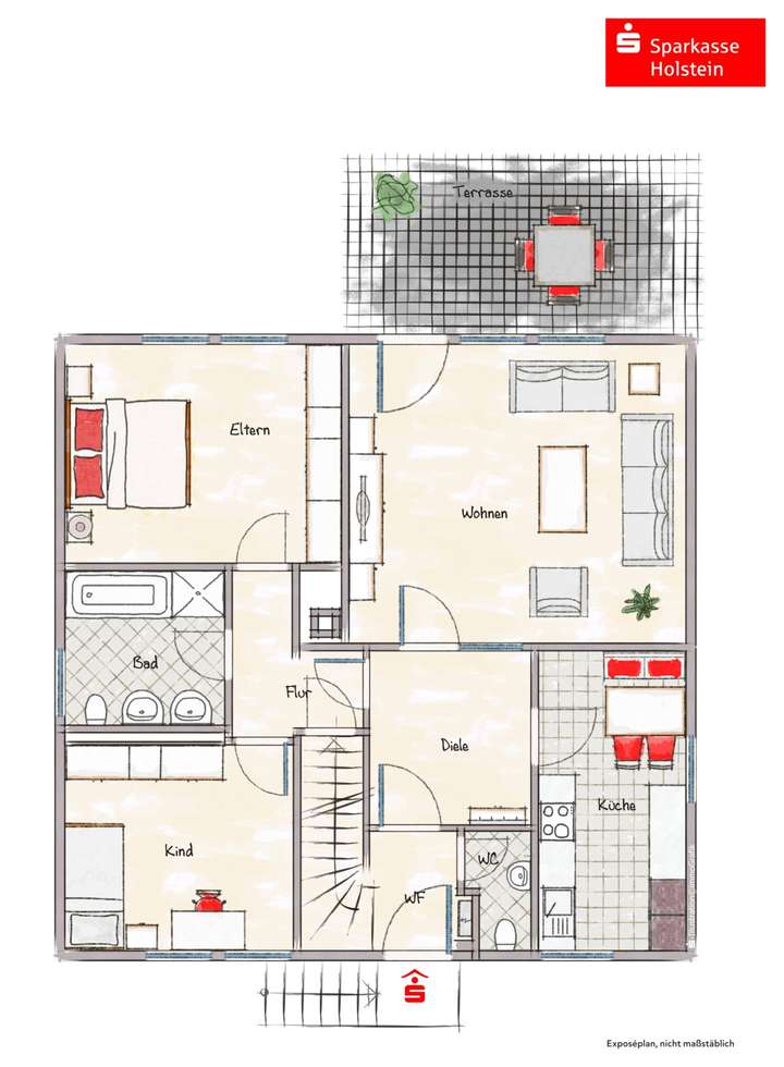 Grundriss Erdgeschoss