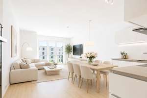 Exklusive 3-Zimmer-Wohnung mit Südwest-Balkon und Blick in den parkähnlichen Innenhof