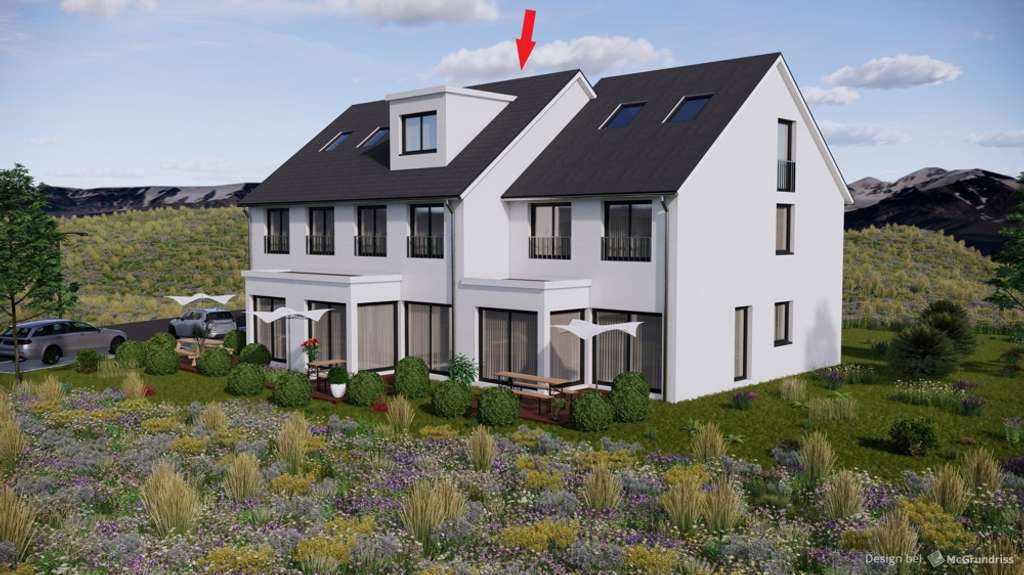 Immobilie in Breckerfeld - Modernes Reihenmittelhaus - Neubau - Garage - Terrasse - Garten - Wintergarten - - Bild 1