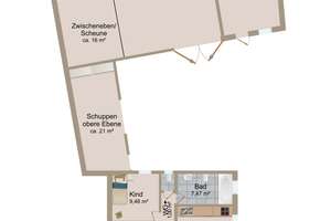 Historisches Wohnjuwel von 1906 mit modernem Ausbau, Scheune und Hof – viel Platz für Ideen – Die vollständige Adresse der Immobilie erhältst du vom Anbieter., 71701 Schwieberdingen – Vorschaubild 34