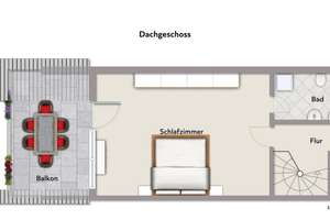 Stilvolle Maisonette-Wohnung in Senne – 33659 Senne, Bielefeld – Vorschaubild 13