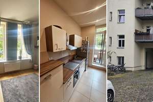 2017 renov., helle 2-Raum-Whg. im EG in Gohlis-Süd, mit EBK, AR, Balkon, Keller & SP